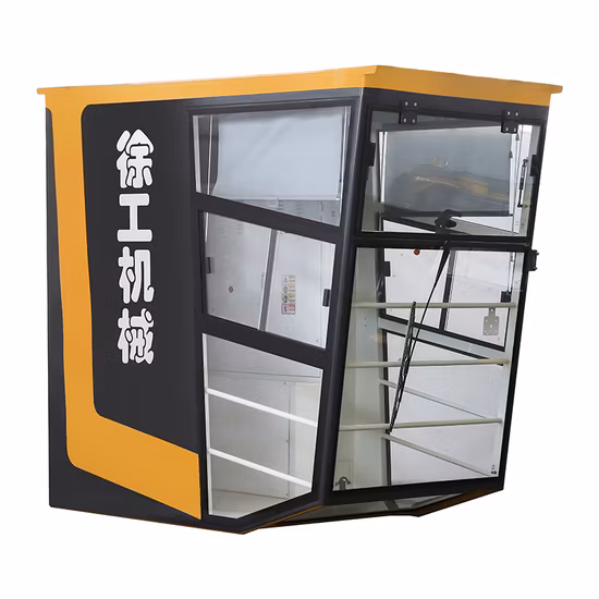 트랙터 도어 유리 왼쪽 및 오른쪽 운전실 측면 유리